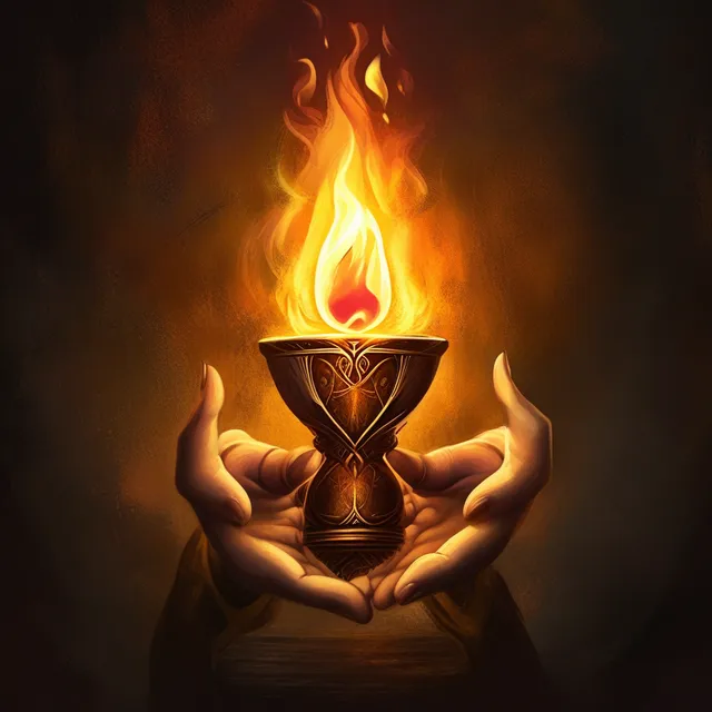 Holy symbol of Anubel, la Flamme Qui Veille