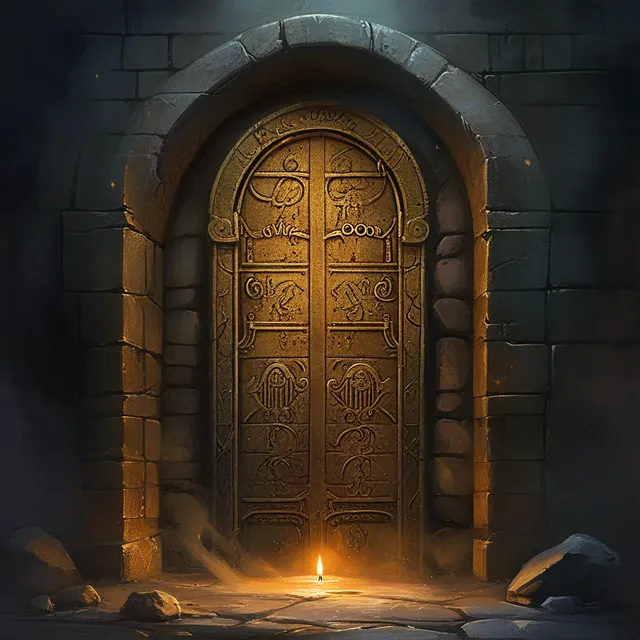 Holy symbol of Kargane, la Porte Close