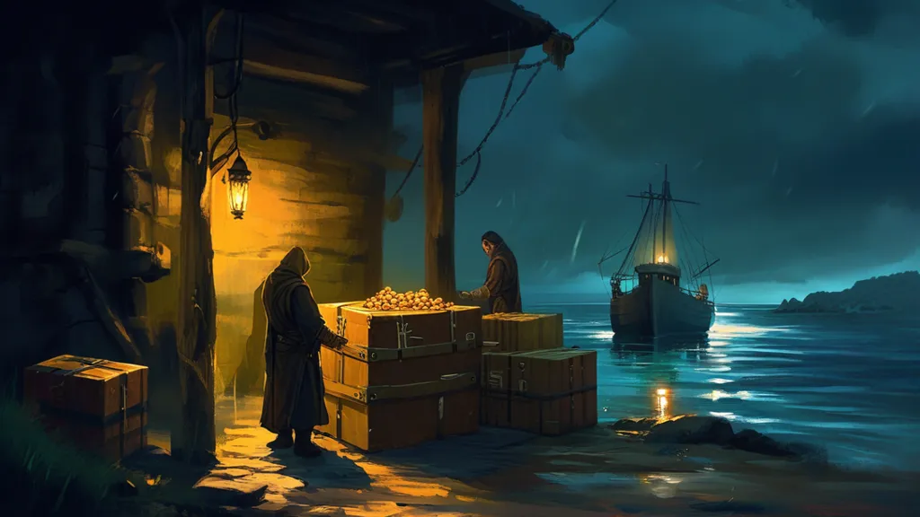 Life in l'Anse du Lion, le port franc des voleurs