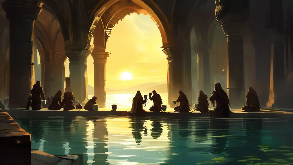 Life in le Sanctuaire de l'Horizon (Récifs du Silence · temple de Nethuns)